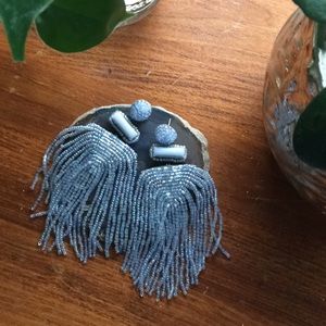 Anthropologie Beaded Earrings